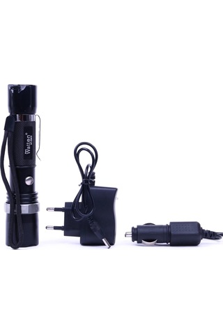Zoomlu Şarjlı El Feneri En Uygun Fiyata Wt-038