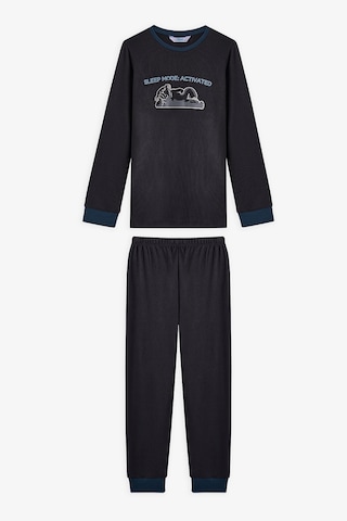Penti Antrasit Erkek Çocuk Yeti Canavar Baskılı Termal Etkili Pijama Takımı