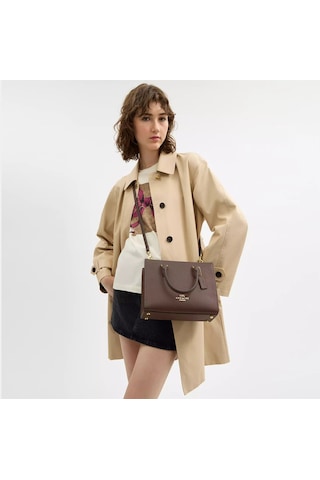 Coach Maggie Small Tote Kadın El Ve Çapraz Çanta Cy668 Vizon
