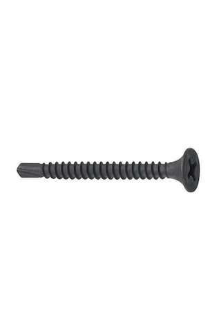 100 Adet Alçıpan Vidası Matkap Uçlu Sık Dişli 3.5x35 Mm
