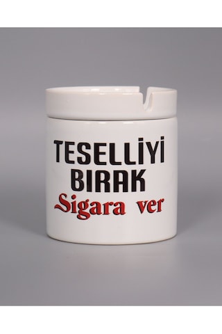 Porselen Baskılı Küllük