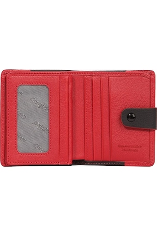 Cengiz Pakel Hakiki Deri Para Bölmeli Erkek Kartlık 2481-Siyah-Kırmızı (496175812)-2481-Siyah-Kırmızı