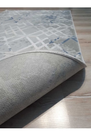 Armis Halı Kolaj A311A Gri Mavi Halı Yolluk 100X200 Cm
