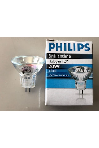 Phılıps 12v 20w Mr 11 Halojen Çanak Çap:35mm