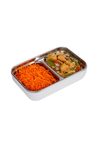 Relaxion İki Katlı, Paslanmaz Çelik, Pembe Lunch Box/yemek Saklama Ve Taşıma Kabı 1200 Ml. 304 Açık Pembe