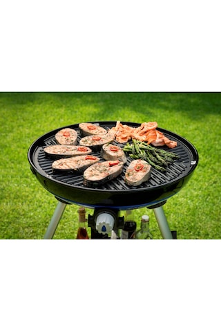 Cadac Carri Chef 50 Gazlı Barbekü - Çantalı, Ayaklı Taşınabilir Piknik Mangalı, 50 Cm Izgara Alanı Siyah - Mavi