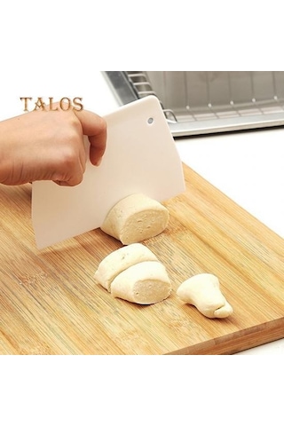 Jms Popüler Pasta Hamur Kazıyıcı Kesici Plastik Pişirme Kek Dekorasyon