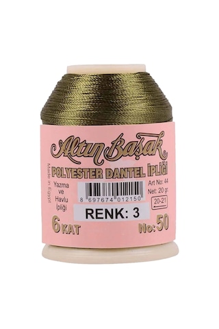 Altınbaşak Oya Ve Dantel İpi 20 Gr - Royaleks - No: 003