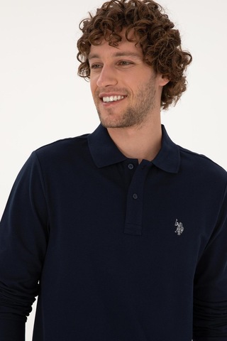 U.S. Polo Assn. Erkek Basic Sweatshirt Pamuk 2225784 Lacivert