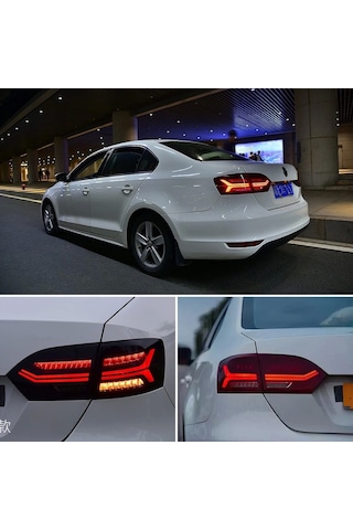 Jetta Audı Dızayn Stop Takımı Kırmızı Jetta Audı Dızayn Stop Takımı Kırmızı