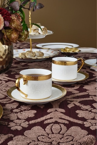 Karaca Royal Bone Victoria 2işilik Çay Fincan Takımı