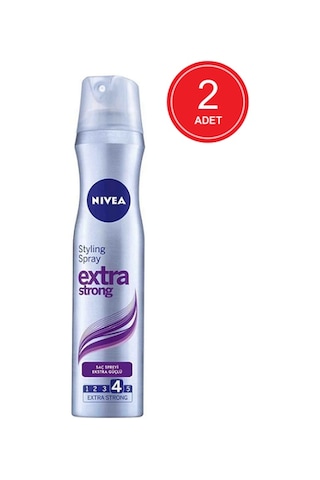 Nivea Extra Güçlü Saç Spreyi 2 x 250 ML