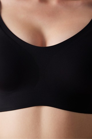 Penti #İzbırakmaz Siyah Invisible Balensiz Dikişsiz Bralet