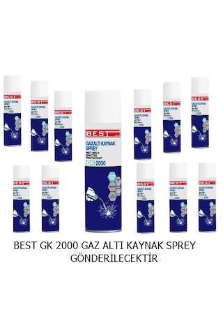 Best Best GK-2000 Gazaltı Spreyi 12 Adet 400 ML Best Best GK-2000 Gazaltı Spreyi 12 Adet 400 ML