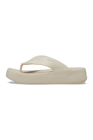 Crocs Getaway Platform Flip Kadın Terlik Cr209410 Crc.160 Bej