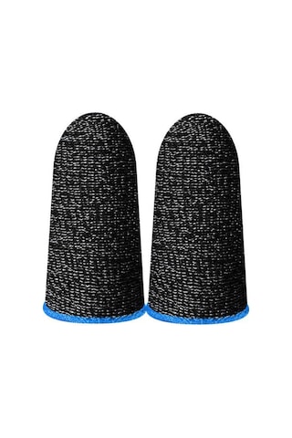 Kosona Yüksek Hassasiyetli Oyun Parmak Kılıfı - Ter Emici, Esnek, Gümüş Fiber Malzeme