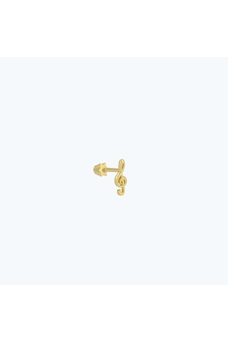 Altınbaş Altın Tragus Sol Anahtarı Piercing Trgsbt013-25854 Altın