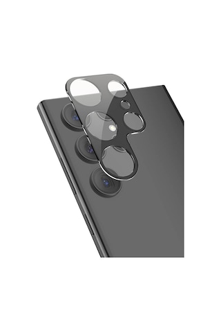 Samsung Uyumlu Galaxy S24 Ultra Zore 3d Kamera Camı Siyah