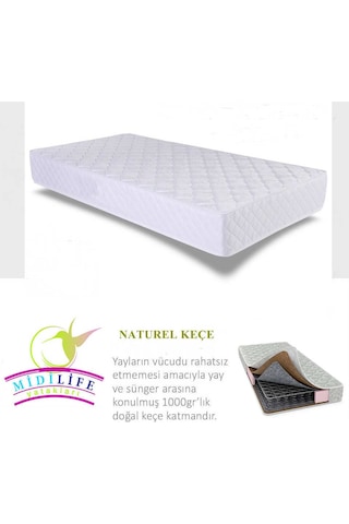 90 x 160 Midilife Ortopedik Yaylı Yatak 90 x 160 Soft Ortopedik Yatak