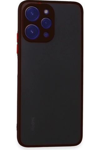Xiaomi Redmi 12 Kılıf Montreal Silikon Kapak - Siyah