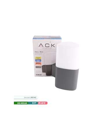 Ack Hera 500 - E27 Bahçe Aydınlatma Armatürü 25cm 60w Diğer