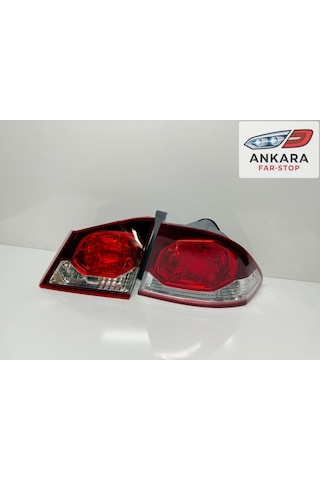 Honda Civic Fd6 2009 - 2012 Stop Lambası Sağ İç Ve Dış Takım Toplam 2 Adet Stop