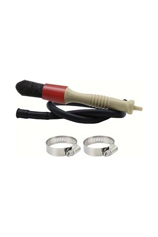 Fochsia 8pcs Parça Temizleme Fırçası 78 74 Cm Hortumlu 2 Paslanmaz Kelepçeli Oto Parça Detay Temizleme Fırçası