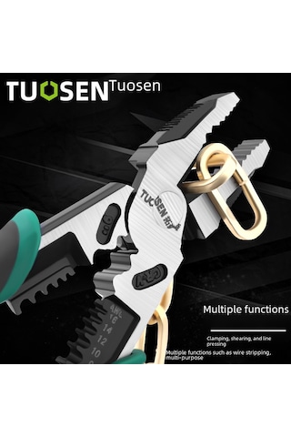 Suofeng Endüstriyel Çok İşlevli Pançolar: 8" Ve 9" Paslanmaz Çelik Uçlar, Çoklu Uç Tipi, Güçlü Ve Dayanıklı, Endüstriyel Kullanım