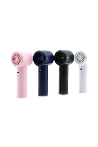 Mini El Fanı - Ayarlanabilir Hız - Dijital Gösterge - 5w - Karışık Renk Arkadaşa Hediye Cep Boy