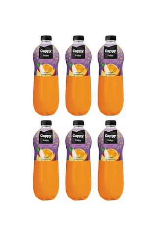 Cappy Pulpy Karışık Meyveli İçecek 6 x 1 L