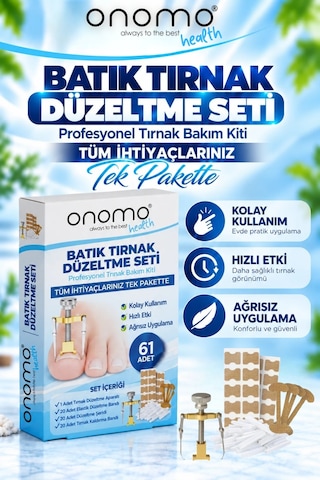 Health Batık Tırnak Düzeltme Seti 61 Adet