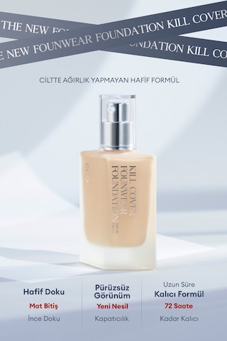 Clio Kill Cover Founwear Foundation SPF30+ 3 Linen