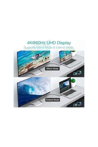 Type-c To Type-c Usb 3.1 Gen2 10 Gbps 4k 60hz Hızlı Şarj Data Ve Görüntü Aktarım Kablosu Örgülü Gn 50 Cm Diğer