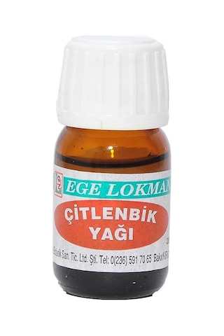 Ege Lokman Çitlenbik Yağı 20 ML