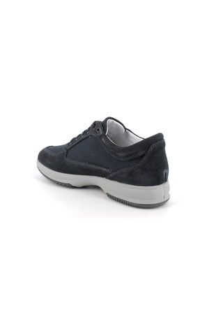 Sneaker Günlük Erkek 7621100 Igı&co Utt 76211 Scamosc./rete Blu Scuro Blu Scuro