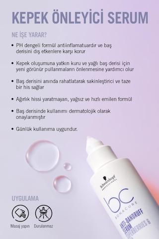 Bonacure Bc Clean Dandruff Kepek Serum 100 ML
