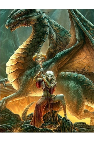 Yeşil 5d Dıy Elmas Boyama Tam Yuvarlak Elmas Nakış Mozaik Elmas Taklidi Resimleri Süslemeleri Ev 30x40cm