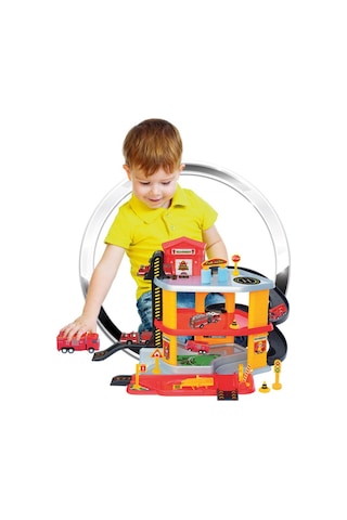 Dede 3 Katlı İtfaiye Garaj Seti  03345