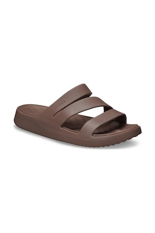 Crocs Getaway Strappy Kadın Terlik - Kahverengi