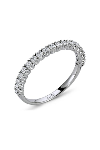 Lova 0,44 Karat Pırlanta Yarımtur Yüzük - 1030143