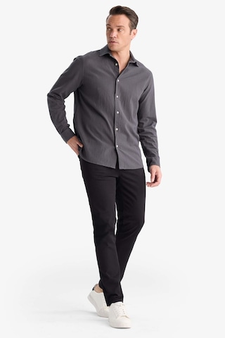 Defacto Slim Fit Dar Kesim Dar Paça Pantolon B2089ax25aubk81 Siyah