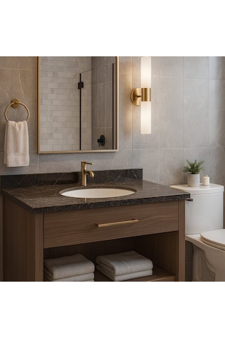 Turavit Hilton Oval Tezgah Altı Lavabo 37x47 Cm 5017 Diğer