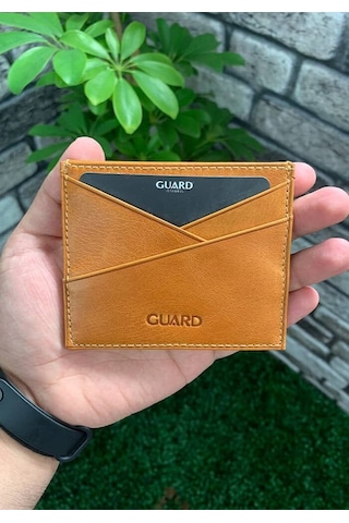 Derije Hakiki Deri Antik Sarı Kartlık T1432 Çok Renkli