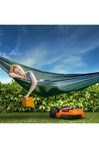 WORX WR155E 20 Volt 5.0Ah. 22 CM LANDROID Tam Otonom Kömürsüz Çim Biçme Robotu