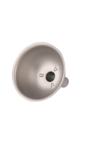 Gajeena Titanium Sarımsaklı İçki Borusu - Hafif, Pas Önbelleği Yok, Lezzet Koruyucu, Taşma Engelleyici, 40mm Açık Ağızlı Titanyum