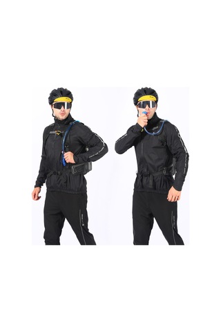 Padalink West Bıkıng Bisiklet Sırt Çantası: 16l Kapasite, 2l Su Torbası, Yağmura Dayanıklı, Bel Kayışlı, Yeşil-gri Seçenekli. Yeşil