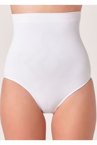 Sistina Beyaz Kadın Dikişsiz Slip Korse - 780