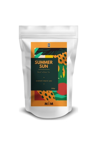 Mim Tea Summer Sun Tea Ananaslı Meyve Çayı 100 G