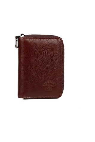 Newish Polo Erkek Hakiki Deri Cüzdan Ve Kartlık - New063 - Kahverengi Kahverengi