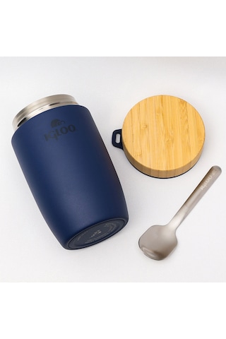 Igloo Bamboo Yemek Termosu 500ml-lacivert Lacivert